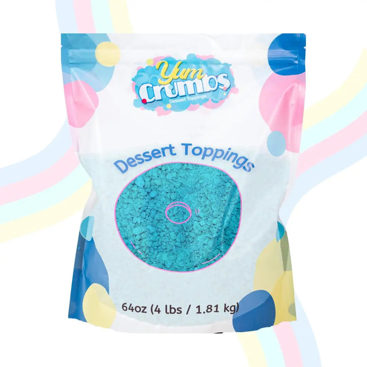 Berry Blue Dessert Toppings Yum Crumbs Sprinkles