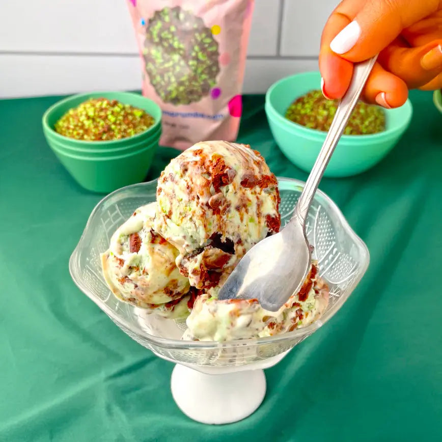 Mint Chocolate Dessert Toppings Yum Crumbs