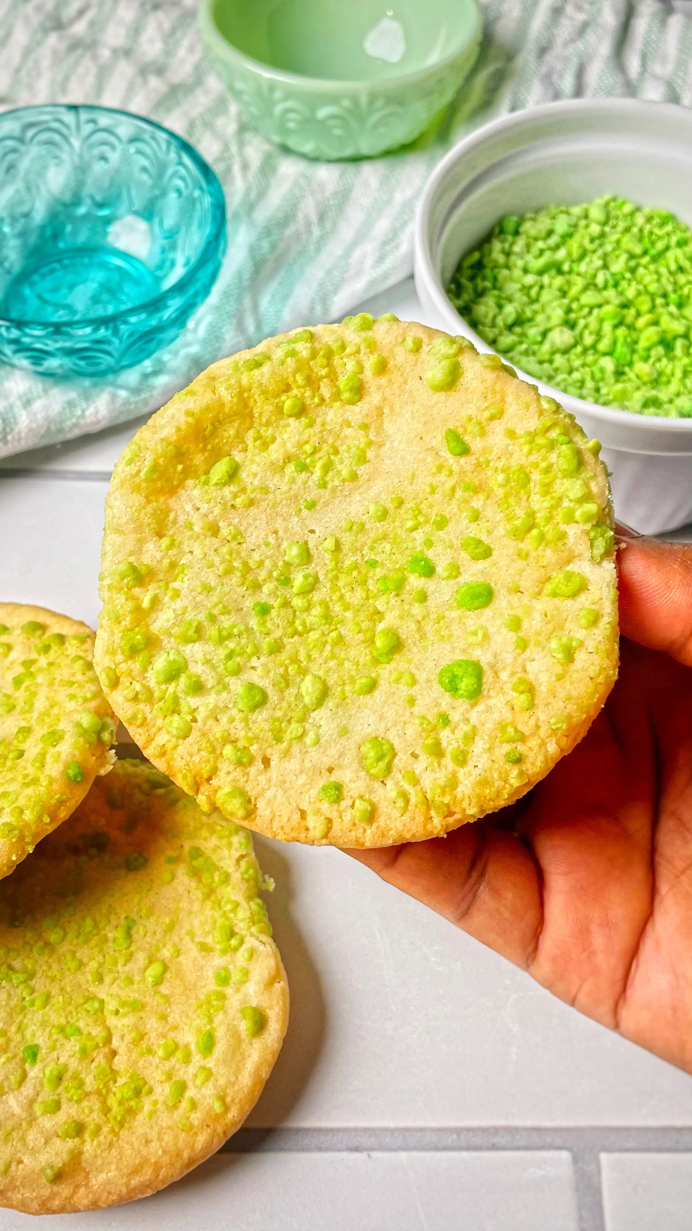 Pistachio Dessert Topping Yum Crumbs