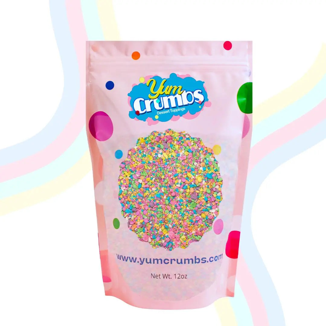 Rainbow Dessert Topping Yum Crumbs