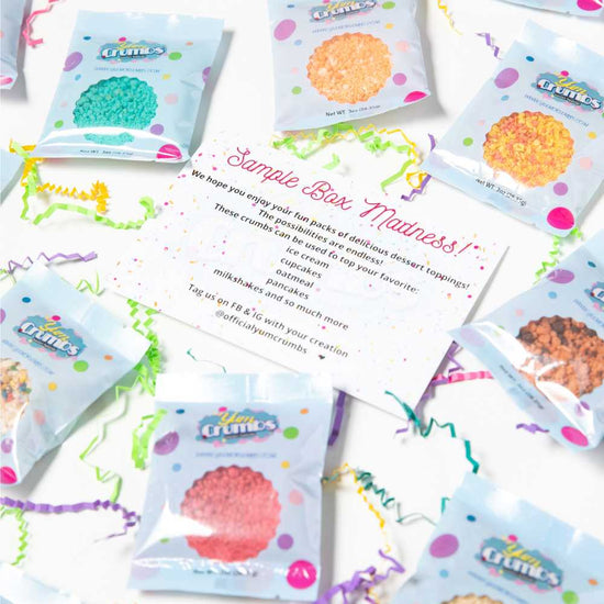 Sample Pack (20 Flavors) Yum Crumbs