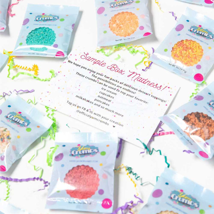 Sample Pack (20 Flavors) Yum Crumbs