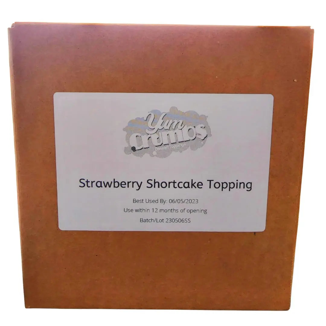 Strawberry Shortcake Dessert Topping Yum Crumbs