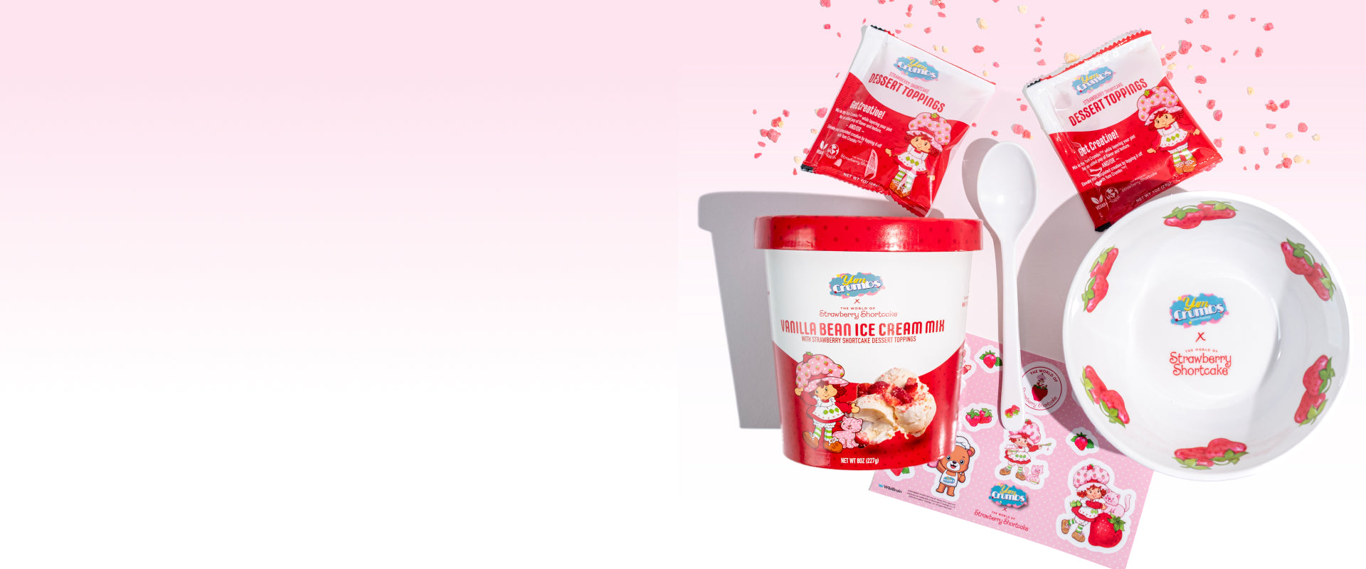 "The World of Strawberry Shortcake" Ice Cream Kit